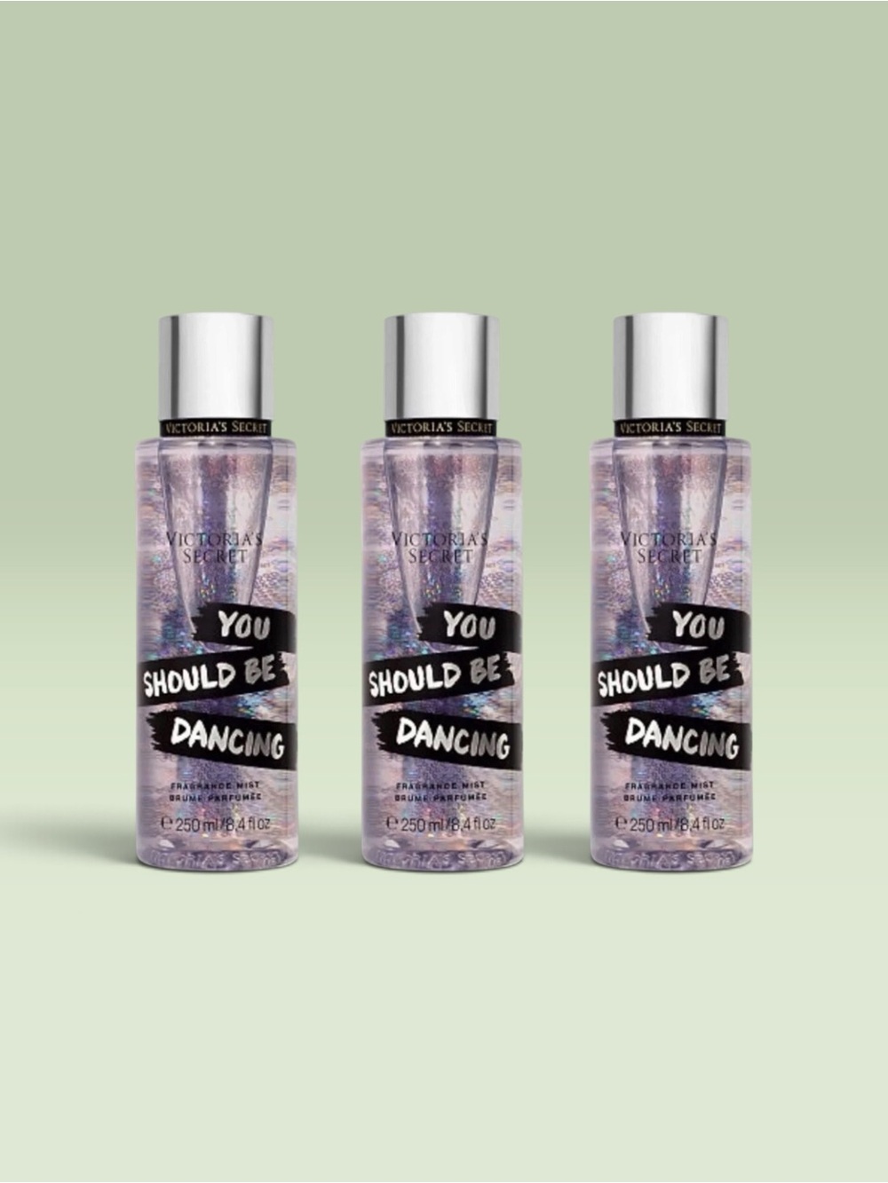 Victoria’s Secret YOU SHOULD BE DANCING Fragrance Mist ~ 8.4 fl.oz.( Lot of 3 )